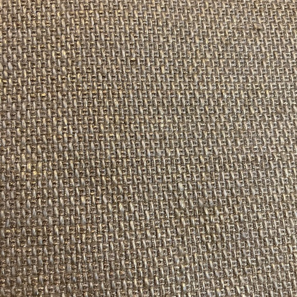New upholstery fabric light brown/metallic gold 2 yards 76 x 56“. - Picture 3 of 6